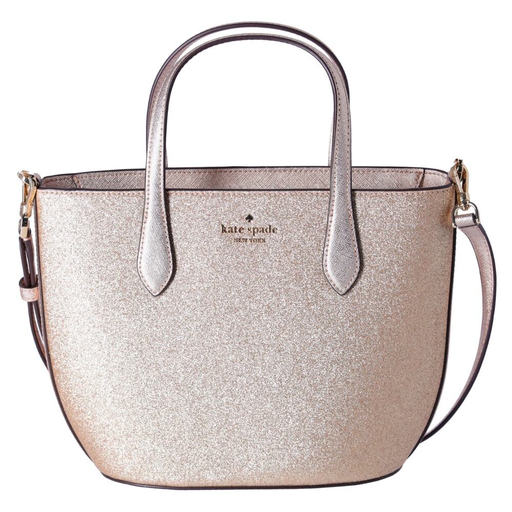 NWT Kate Spade Gold Glimmer Satchel – Crossbody, Style KE460